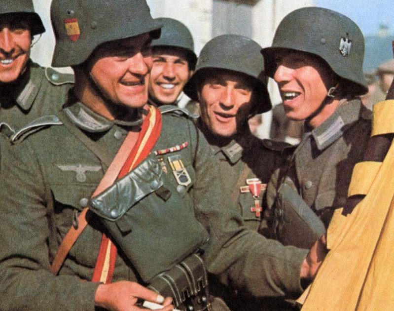Голубая дивизия испания