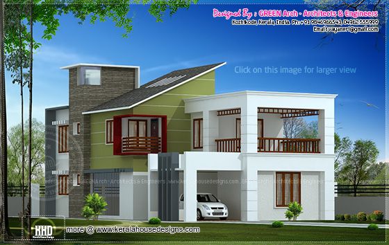 2100 sq-ft villa design