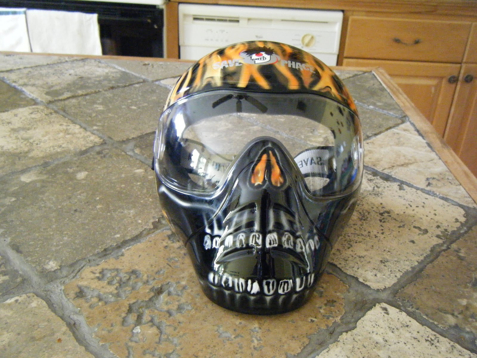 CHANNEL 13: Save Phace Ghost Rider Face Shield