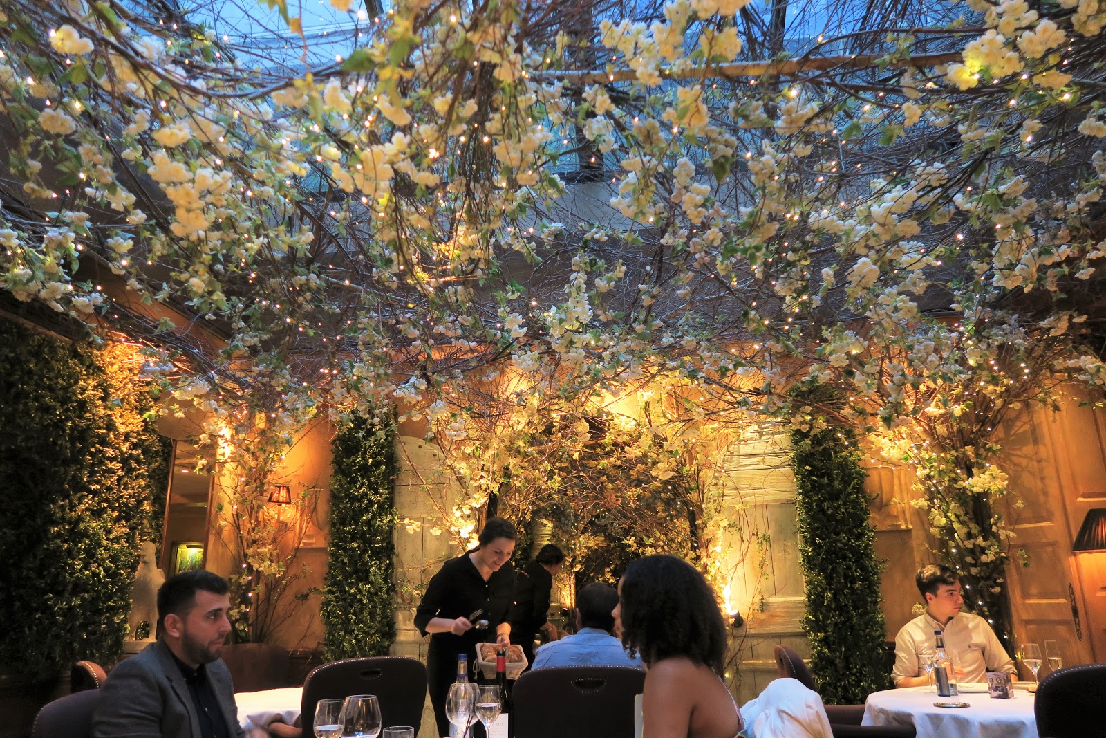 The Most Romantic Restaurant in London // Clos Maggiore Review What