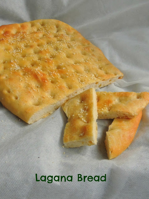 Greek Lagana Bread, Lagana
