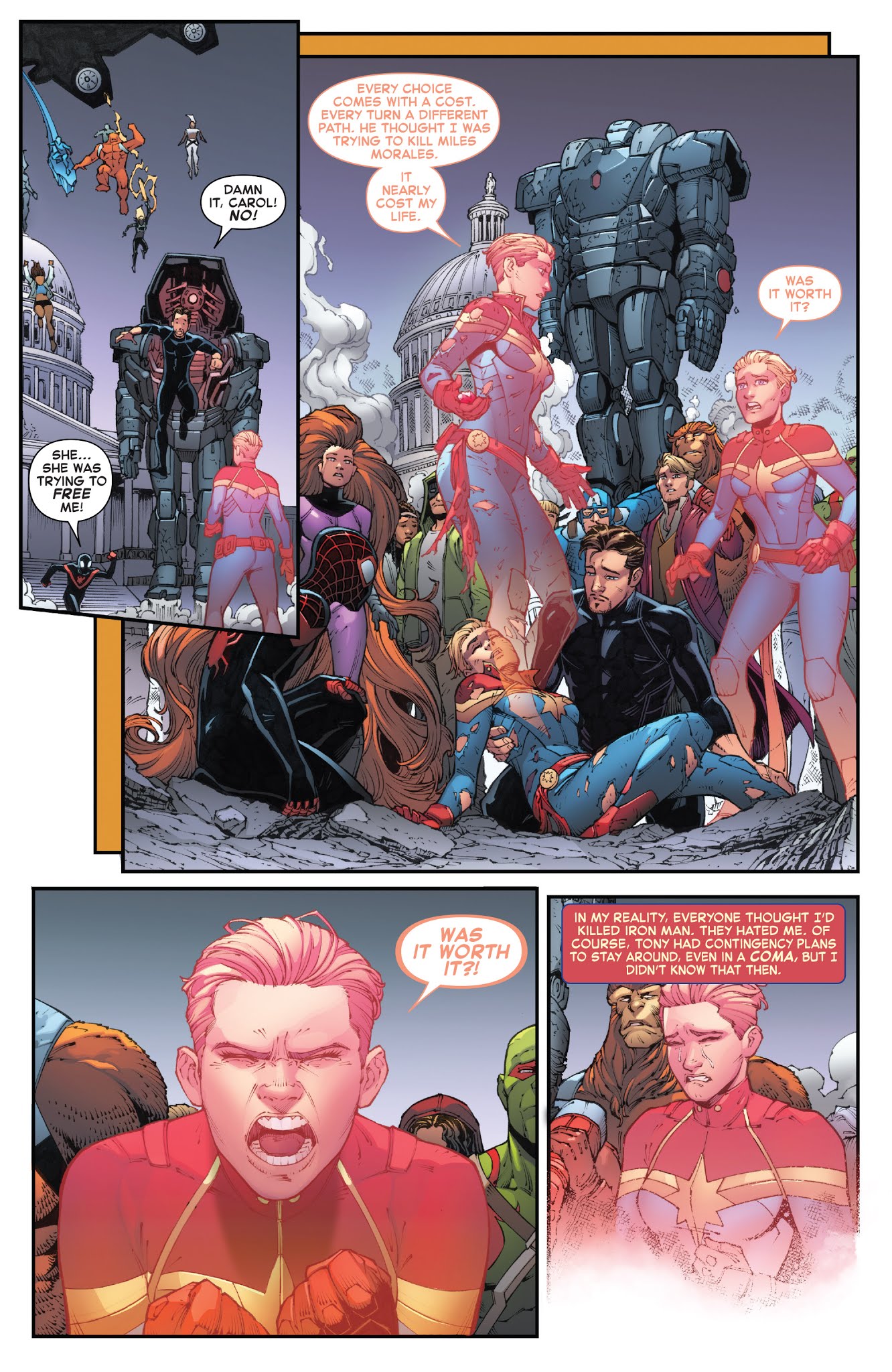 Read online Infinity Countdown: Captain Marvel comic -  Issue # Full - 10