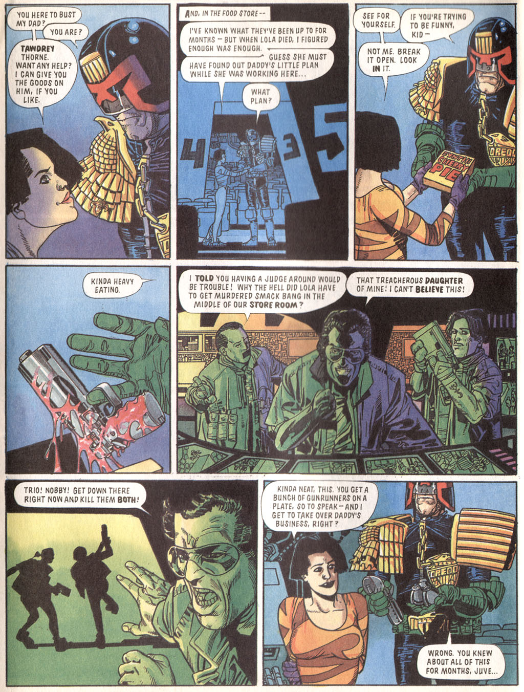 Read online Judge Dredd: The Complete Case Files comic -  Issue # TPB 16 (Part 1) - 105