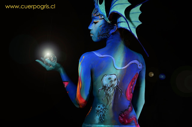 bodypaint sea marine bottom