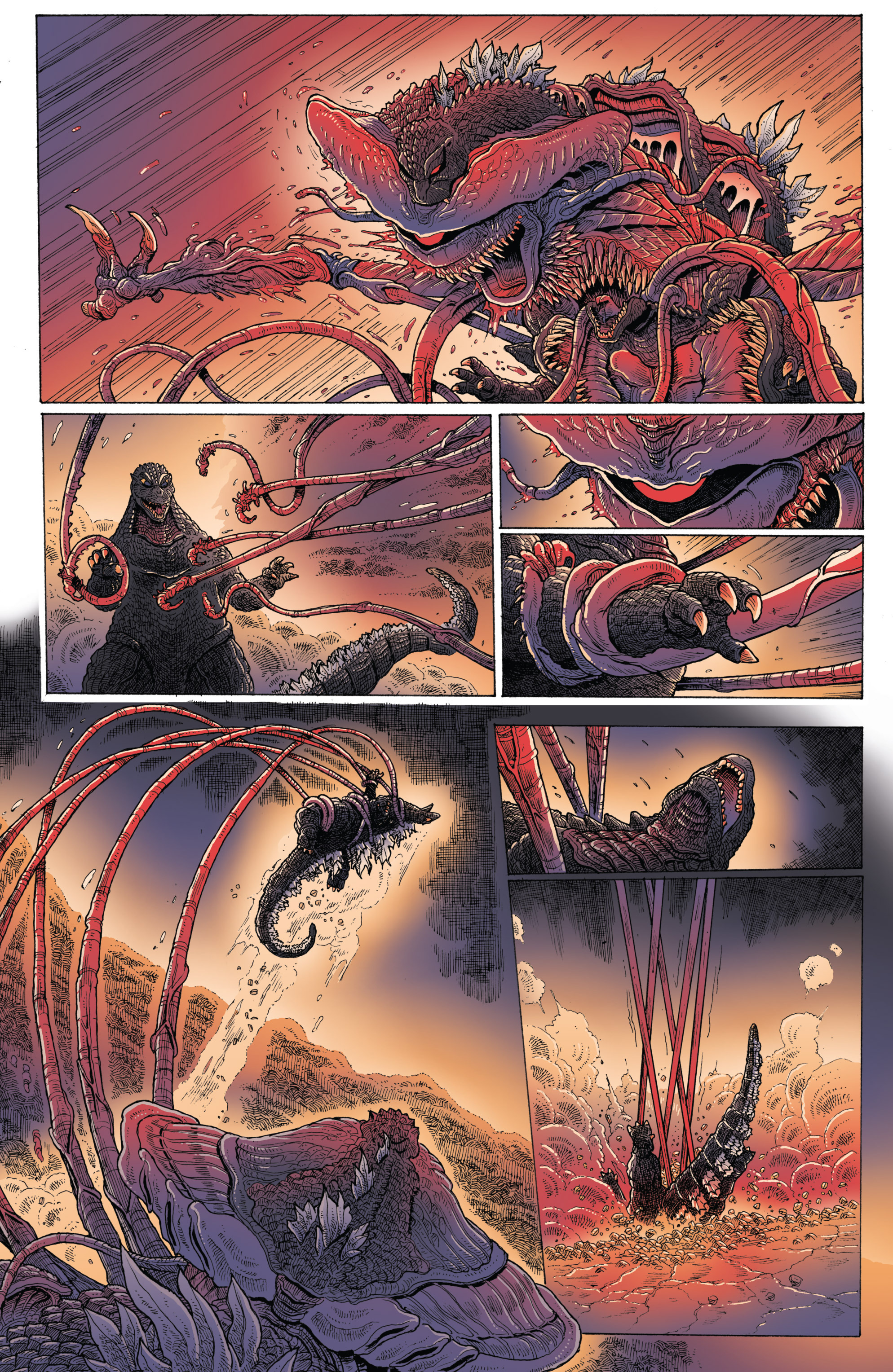 Read online Godzilla in Hell (2015) comic -  Issue #1 - 15