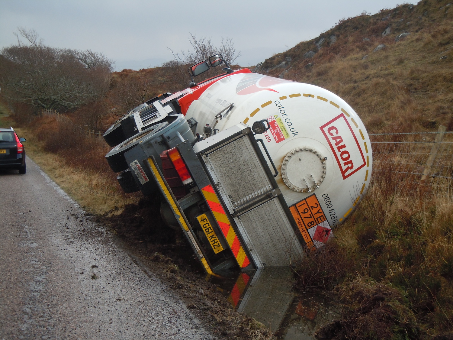 A Kilchoan Diary Calor Gas Truck Misadventure