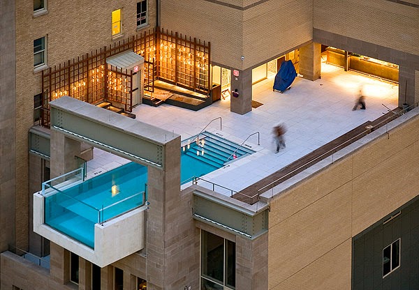 10. The Joule Hotel, Dallas, USA - Top 10 Marvelous Pools in the World