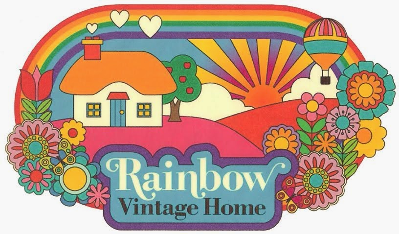 my rainbow vintage home