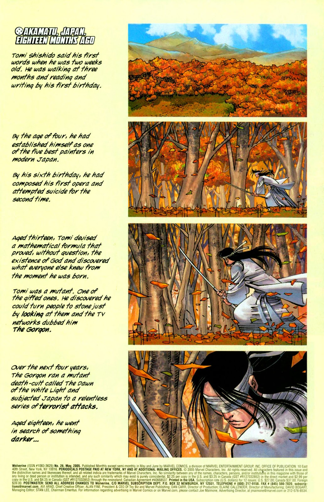 Read online Wolverine (2003) comic - Issue #26 - 2