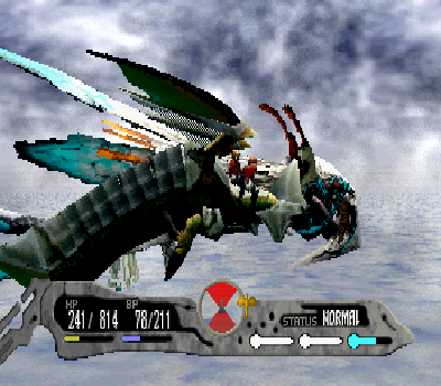 Panzer Dragoon Saga - Combate