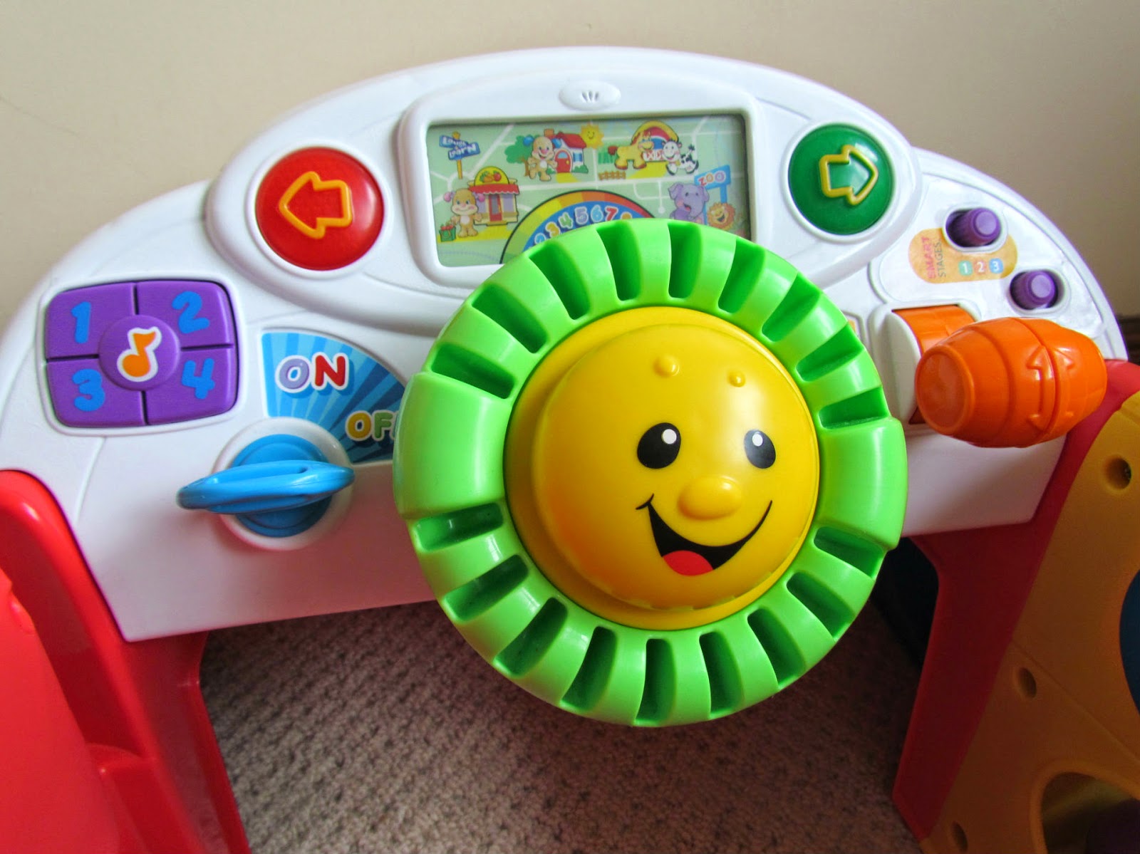 Fisher Price Laugh & Learn Smart Stages Crawl Around Car ♥ Dolly Dowsie