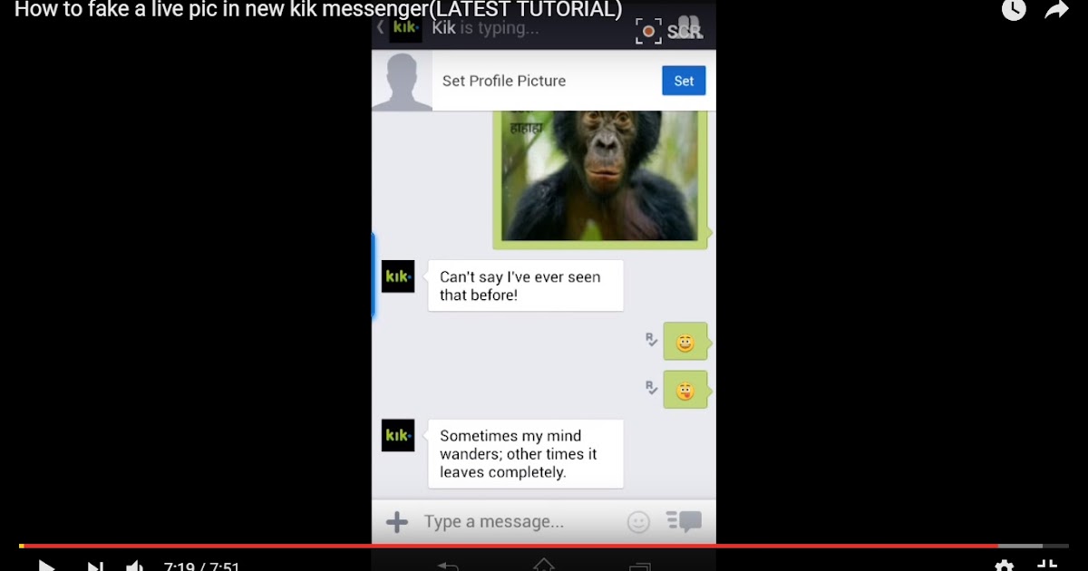 Techguru: How to fake a live pic in kik messenger How To Fake A Live Pic On Kik