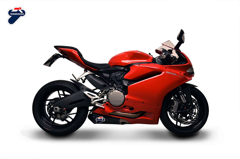 ducati 959 scarico basso
