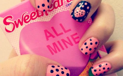 disenos unas dia del amor, Valentine's nails