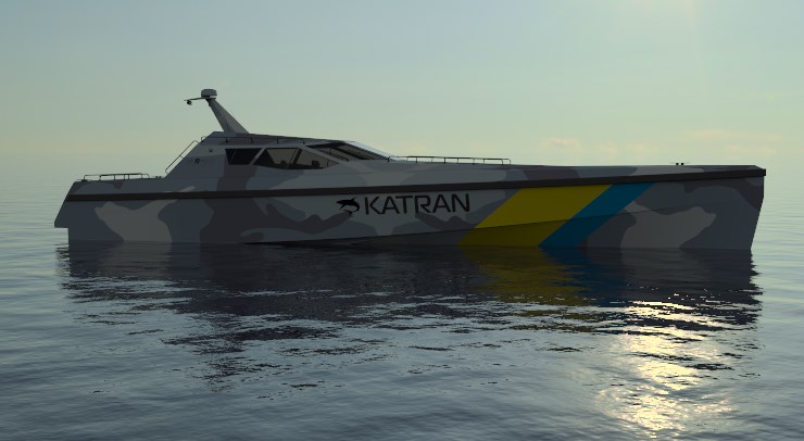 Швидкісний патрульний катер Катран U53