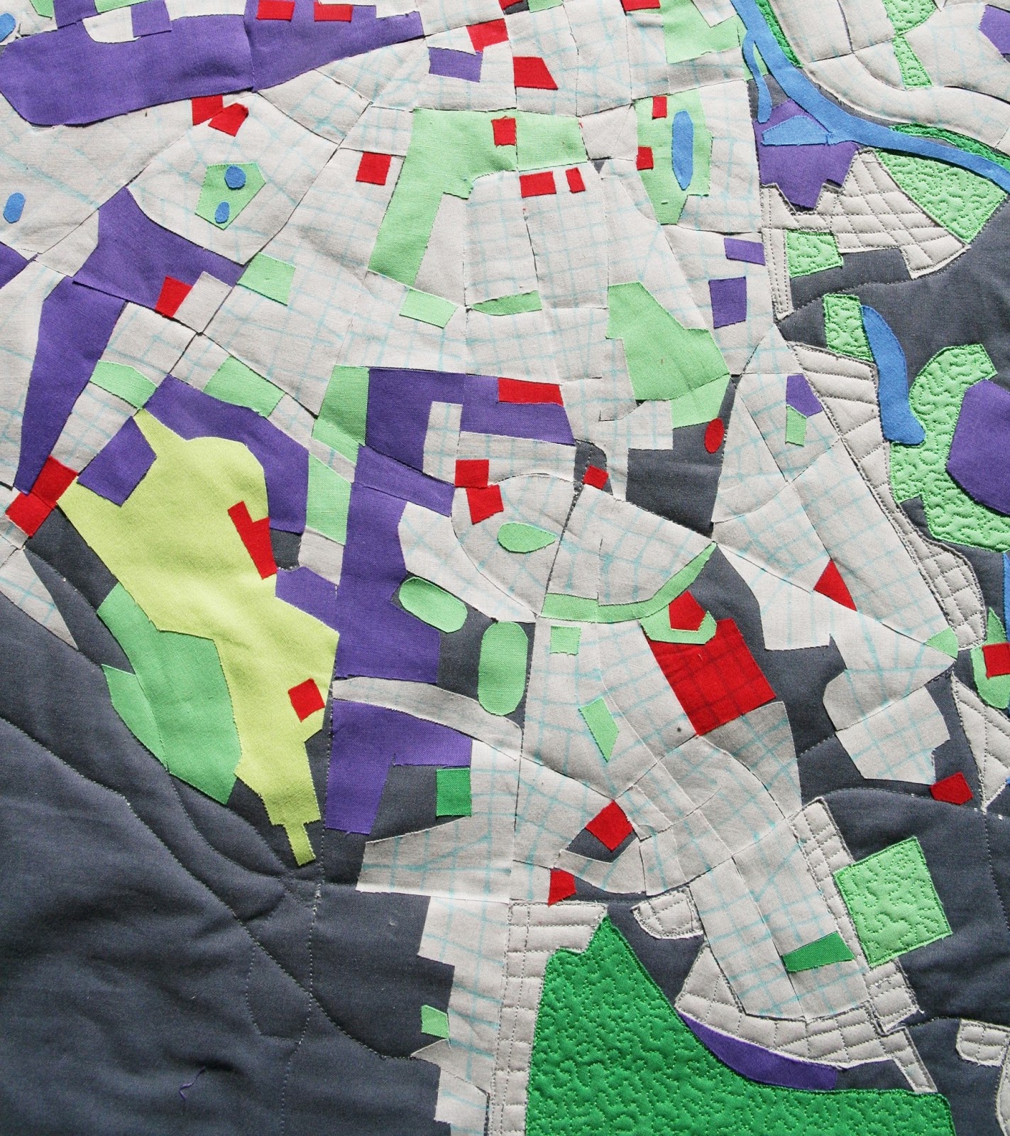 Patchworki Anny Sławińskiej: Jak powstawała mapa Warszawy?