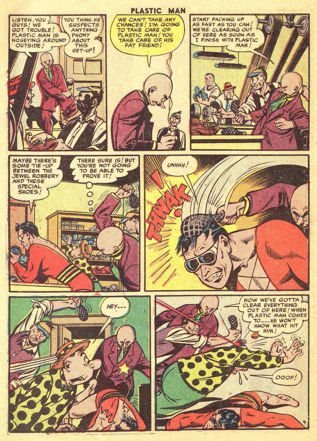 Read online Plastic Man (1943) comic -  Issue #32 - 31