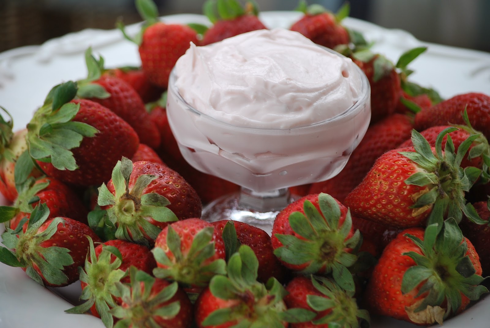 My story in recipes Strawberry Yogurt Dip