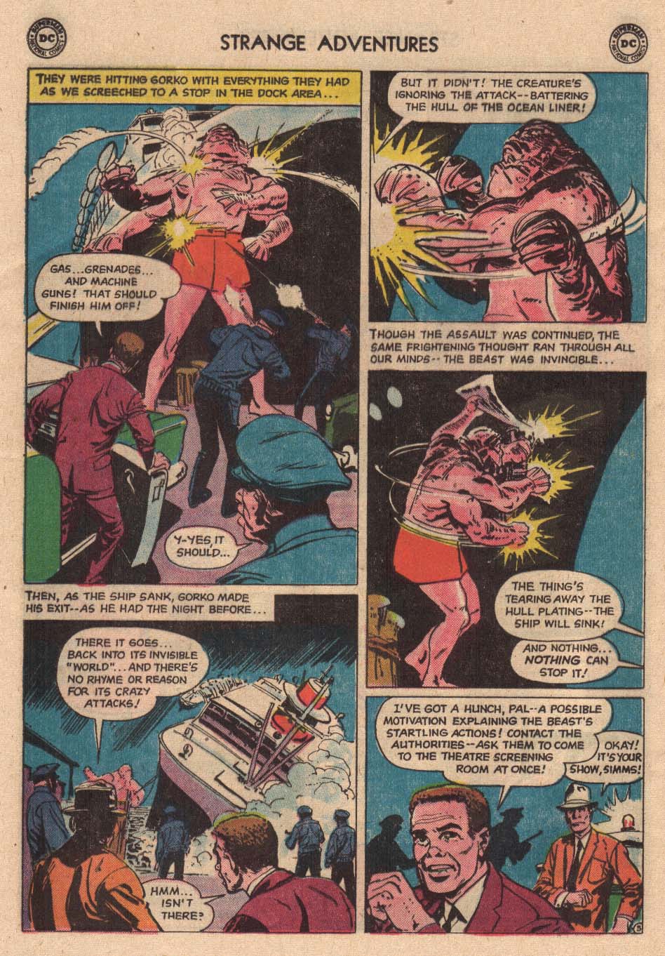 Read online Strange Adventures (1950) comic -  Issue #167 - 28
