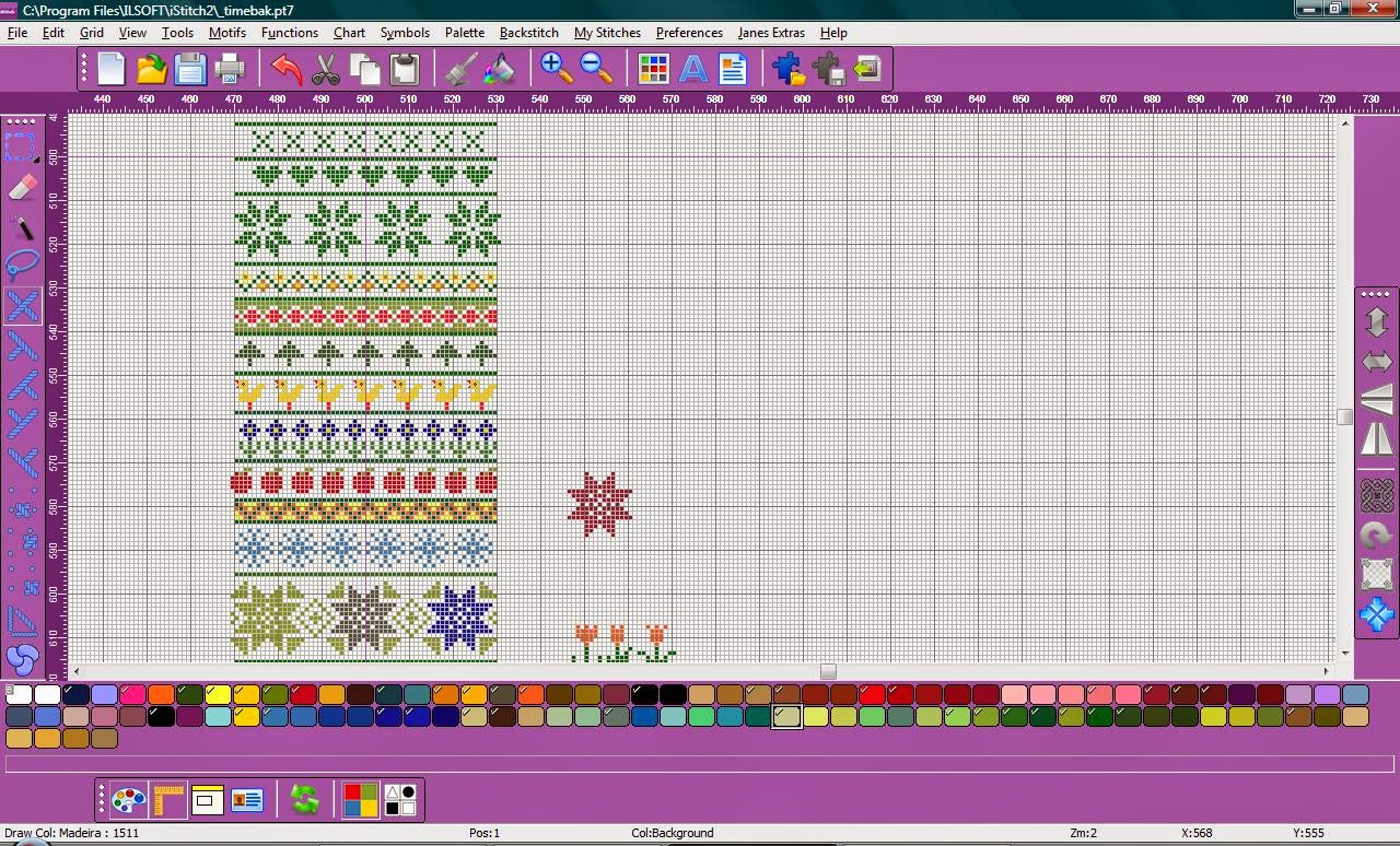 After Hours... iStitch2 cross stitch design software