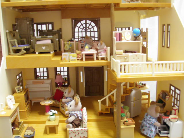 jane chérie: calico critter deluxe village house