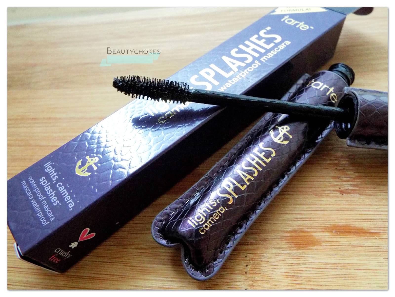 Lights, Camera, Splashes Tarte's Waterproof Mascara Review