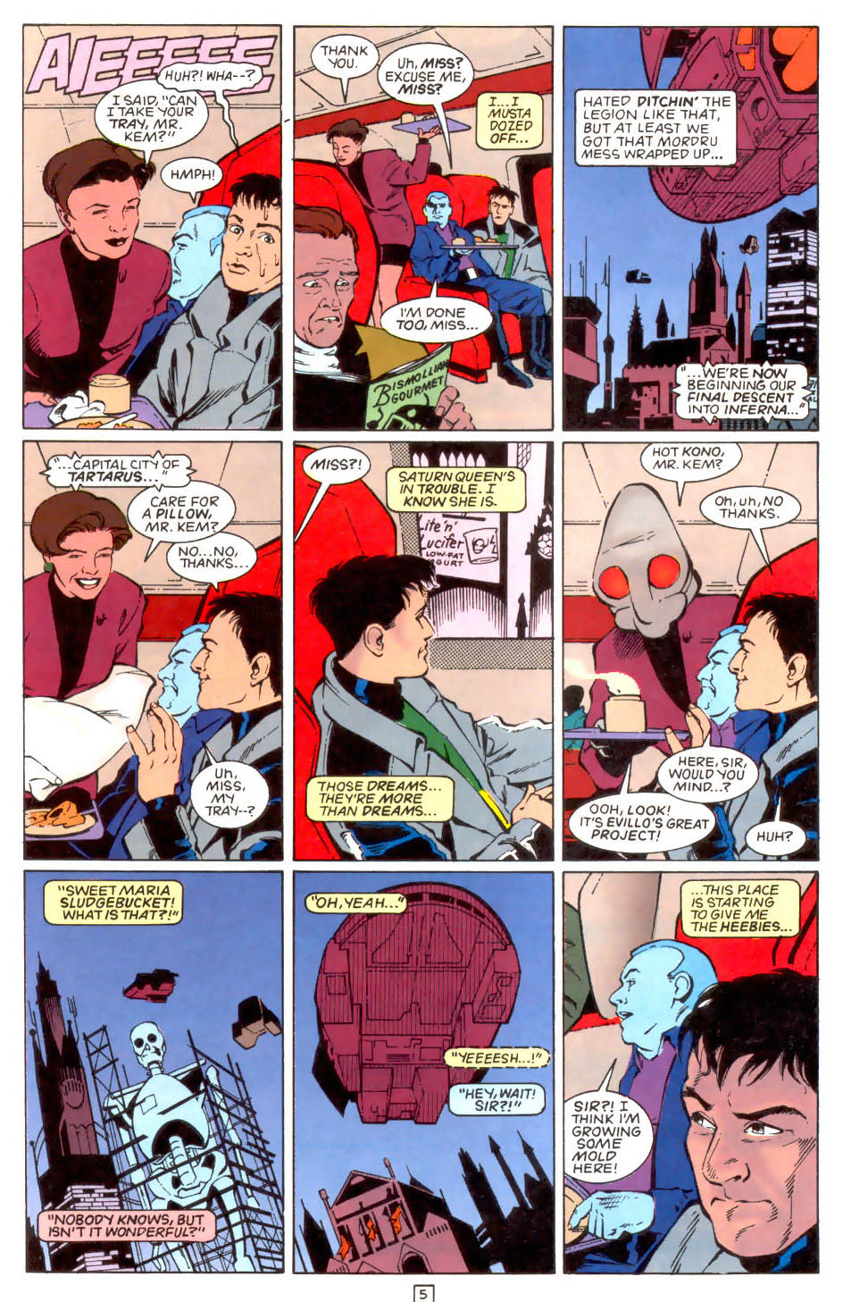 Legion of Super-Heroes (1989) 49 Page 5
