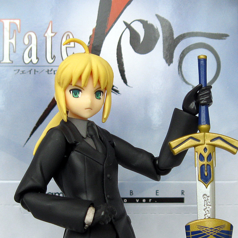 world of klaymore: figma Saber Zero in a suit