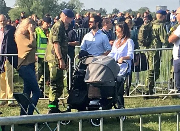 Prince Carl Philip, Princess Sofia Hellqvist and Prince Alexander attended the Aurora17 event at Gärdet area in Östermalm