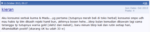 Minum Rutin Serbuk Kurma +Hamil Minum Rutin Serbuk Kurma +Hamil