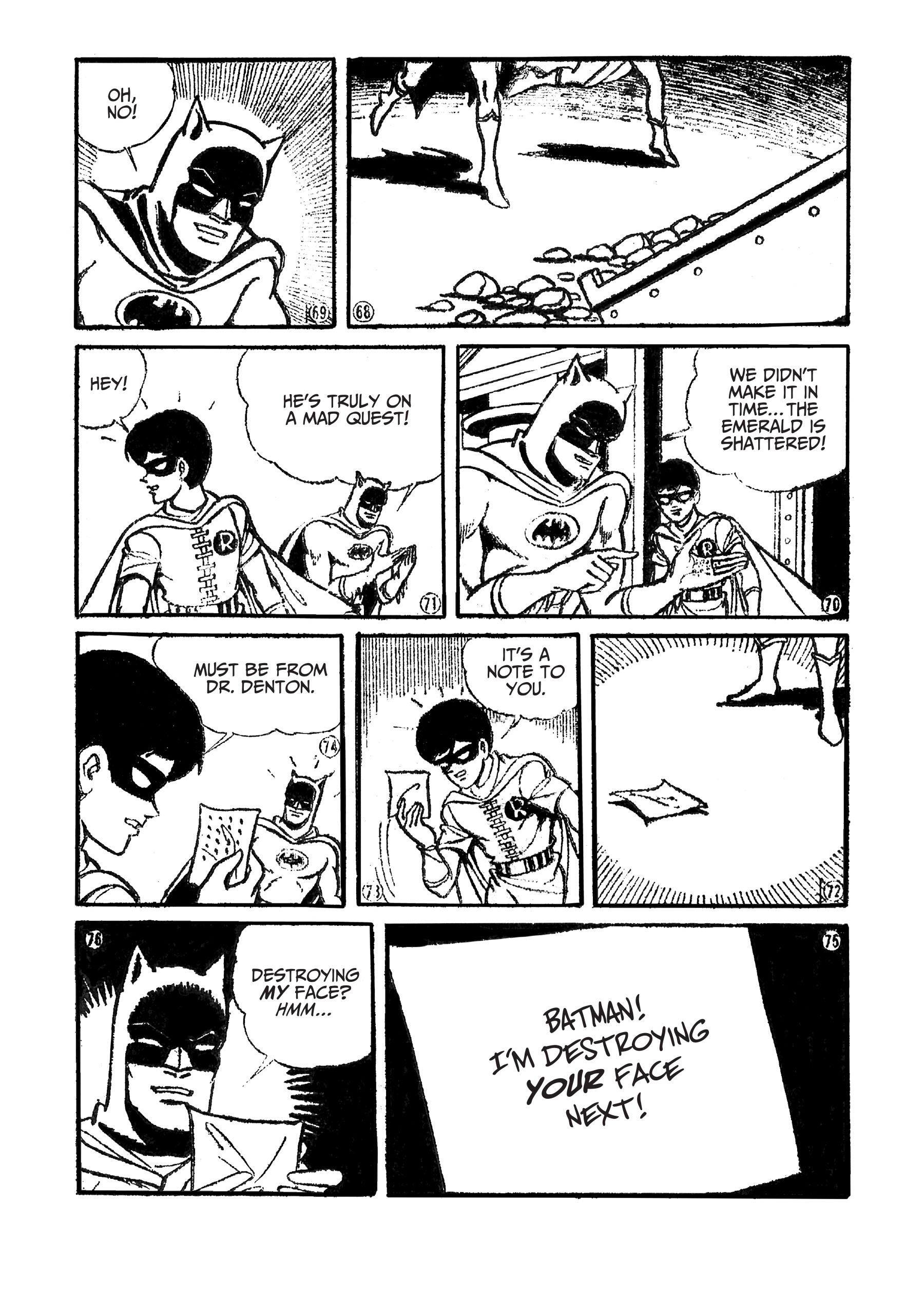 Read online Batman - The Jiro Kuwata Batmanga comic -  Issue #5 - 14