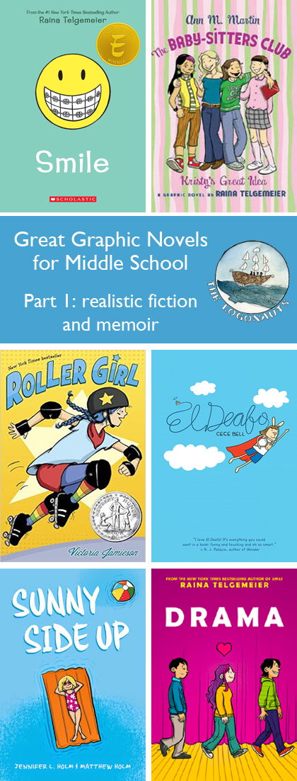 Great Graphic Novels for Middle School, part 1: realistic fiction | The
