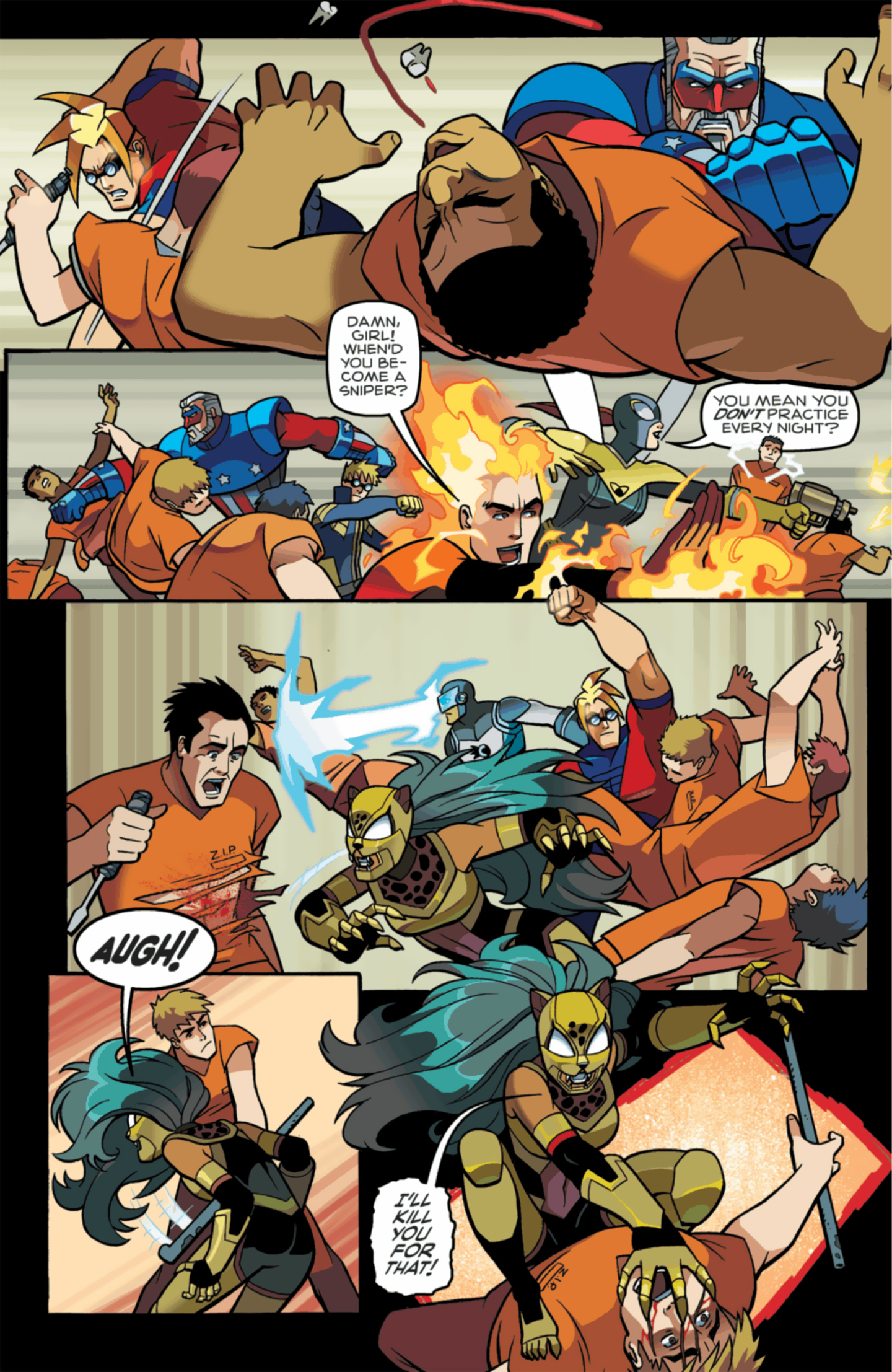 Read online New Crusaders: Rise Of The Heroes comic -  Issue #5 - Act III - 3