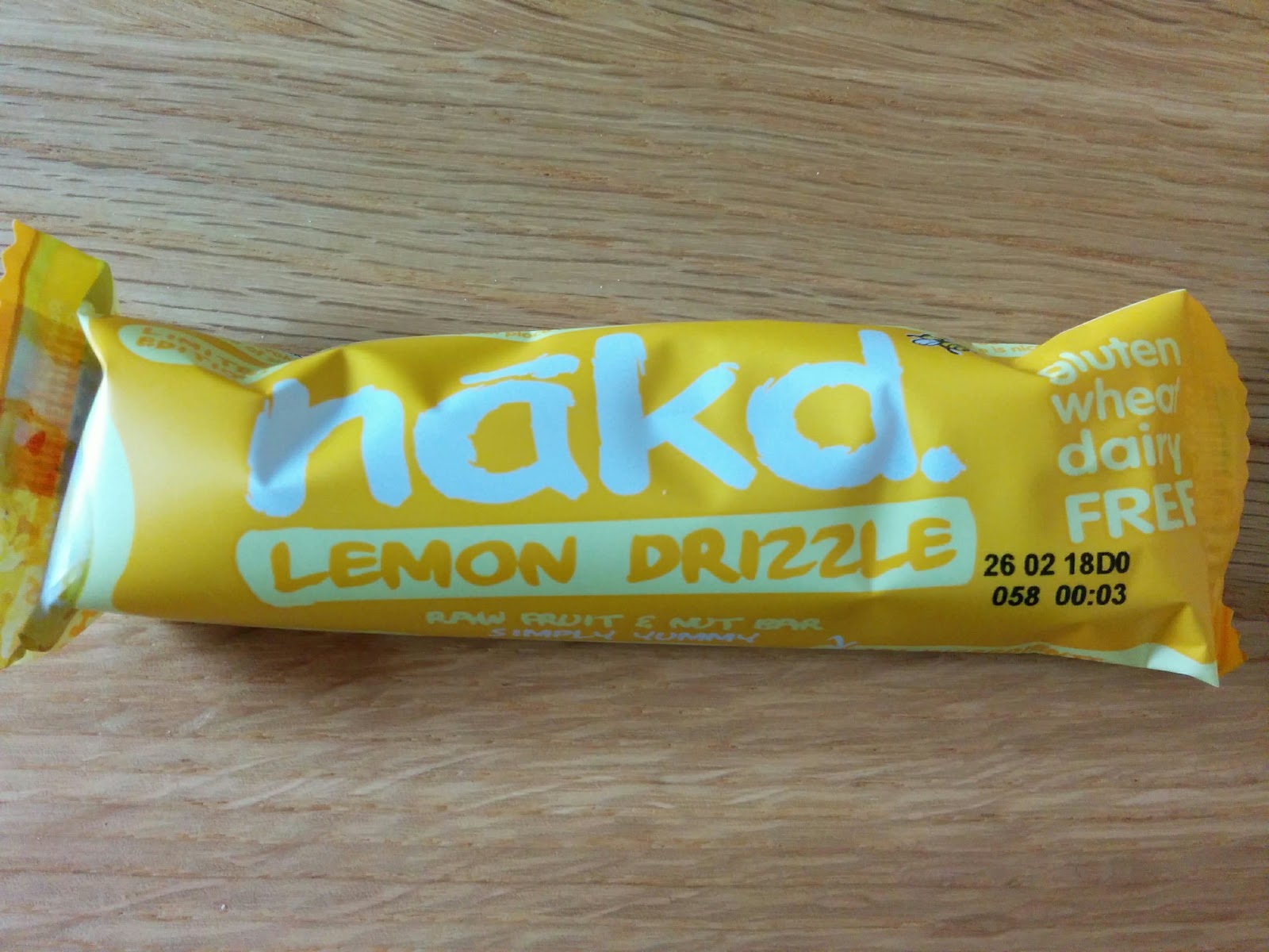 Nakd Lemon Drizzle Fruit & Nut Bar 35g