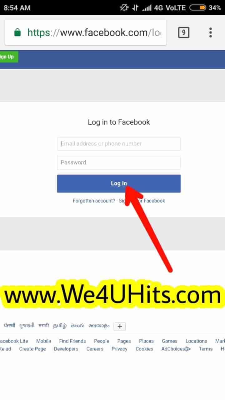 How to remove auto login in facebook