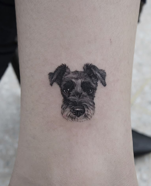 Tatuagens de cachorro e gato 