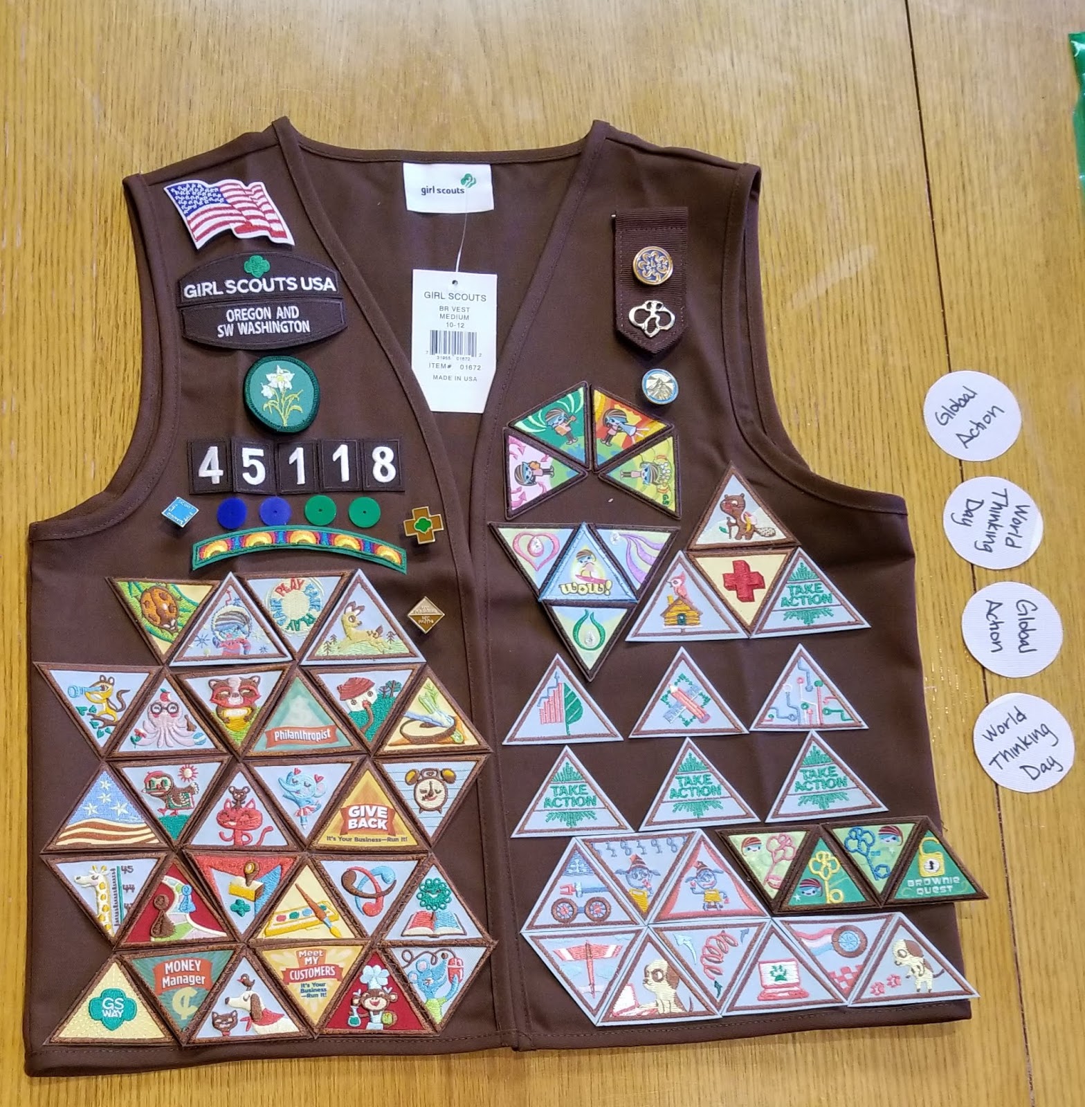 Girl scouts brownie vest placement factor investing smart beta