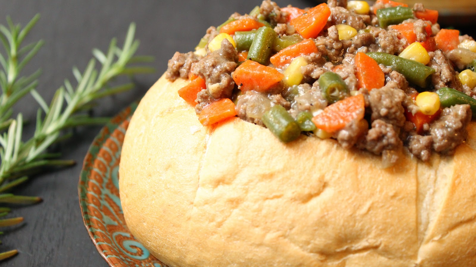 BREAD BOWL HAMBURGER STEW In Good Flavor Great Recipes Great Taste