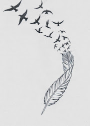 feather tattoo birds tattoos designs stencil bird into feathers cross quotes flower bras turn meaning