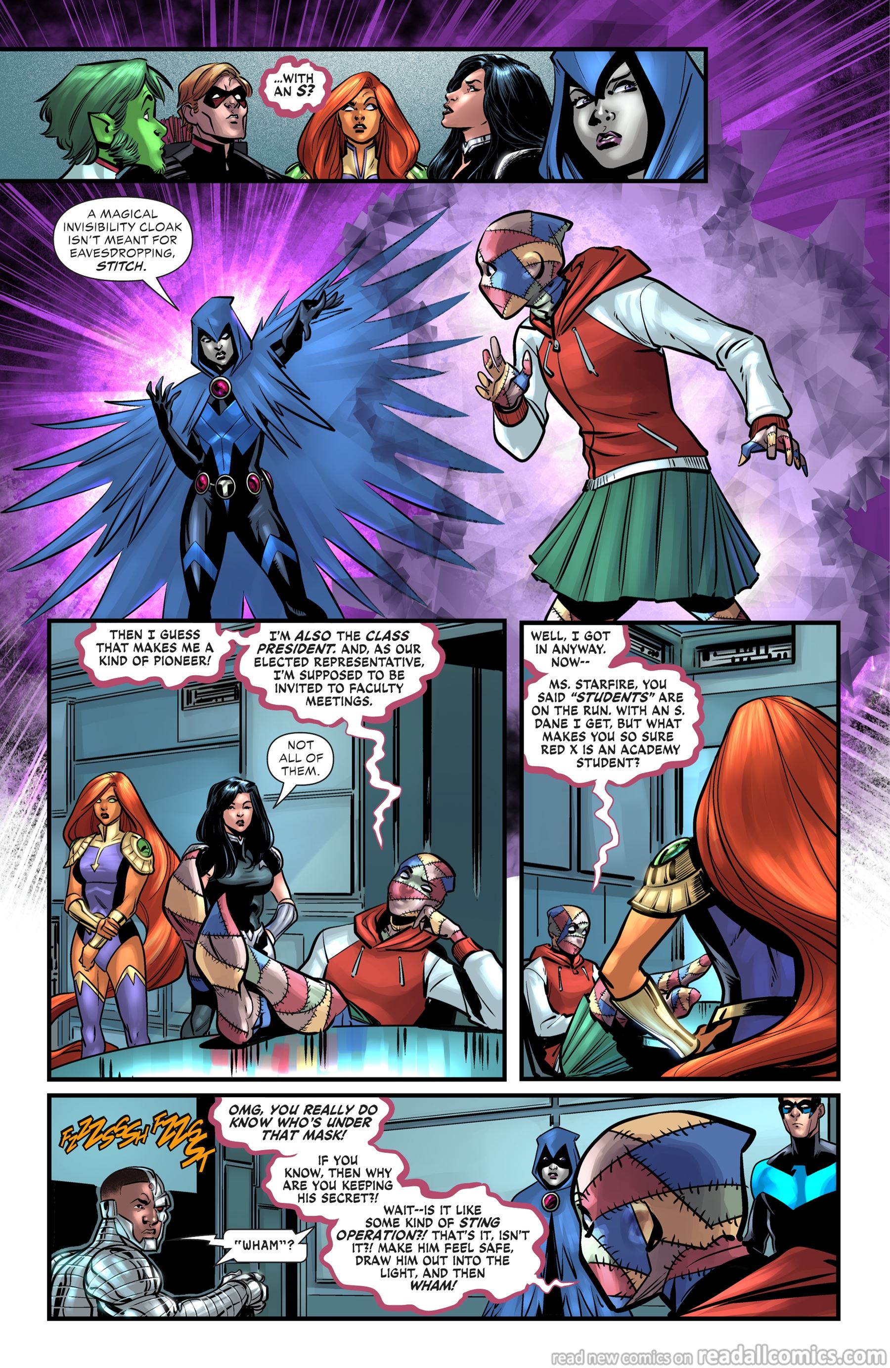 Teen Titans Academy #1 chapter 10 page 11