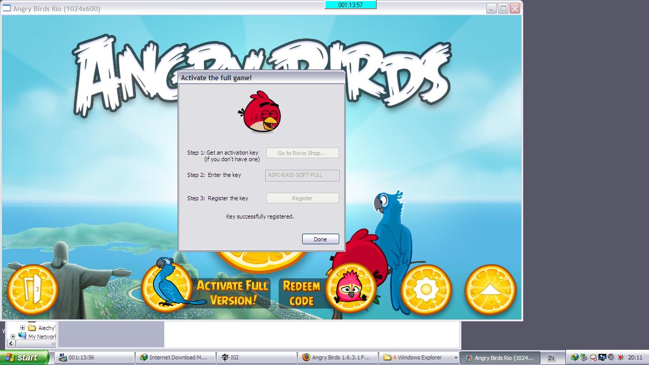 DOWNLOAD GRATIS: GAME angry birds rio 1.3.2 full with crack