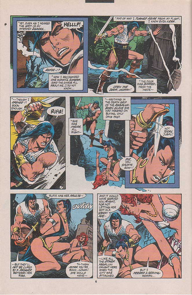 Read online Conan the Barbarian (1970) comic -  Issue #262 - 5