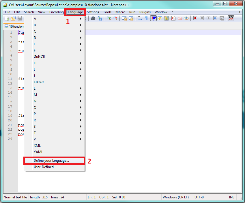 Notepad++ | Manual Latino