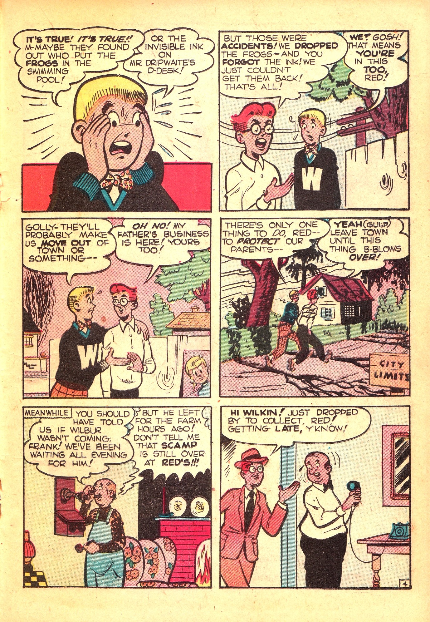 Read online Pep Comics comic -  Issue #85 - 29