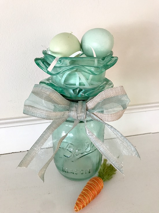 How to Make Frosted Mason Jars