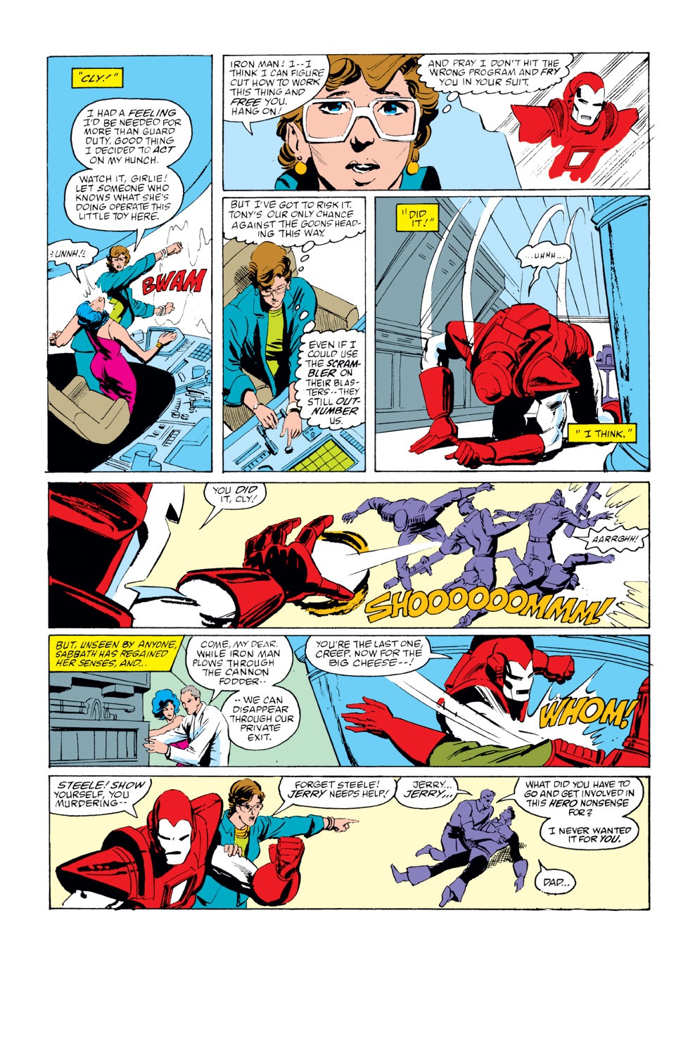 Read online Iron Man (1968) comic -  Issue #213 - 22