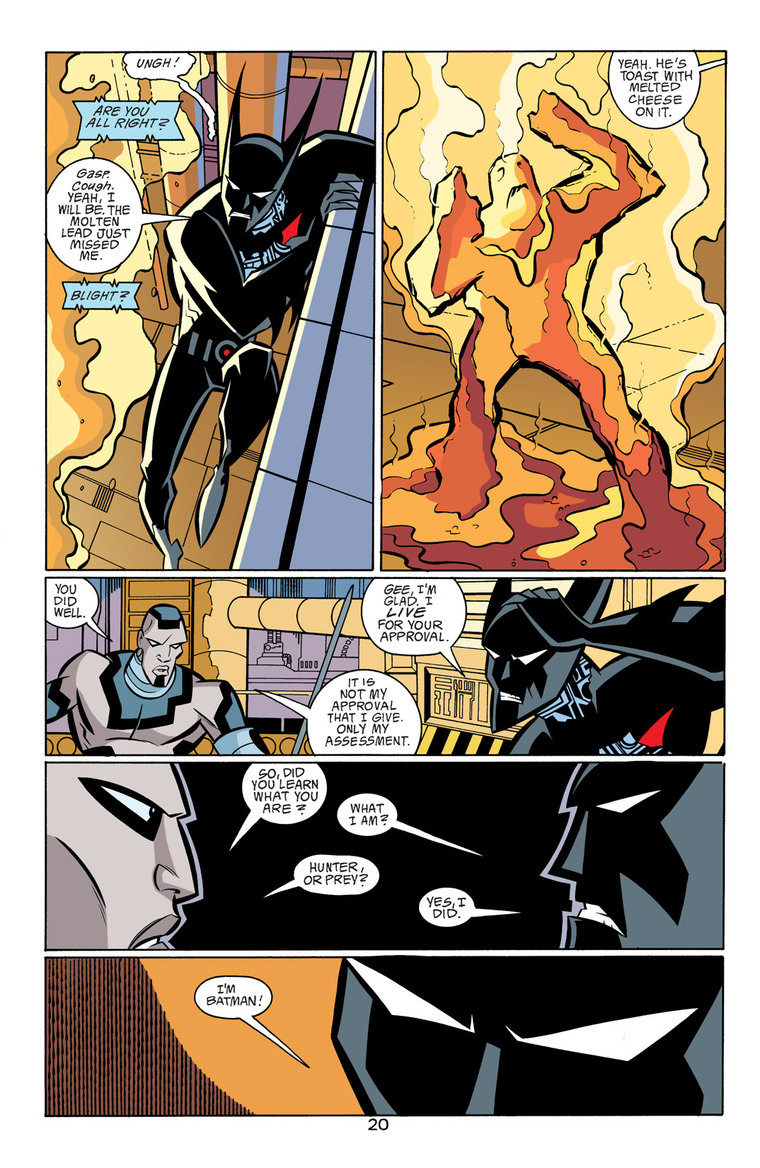 Read online Batman Beyond [II] comic -  Issue #18 - 21