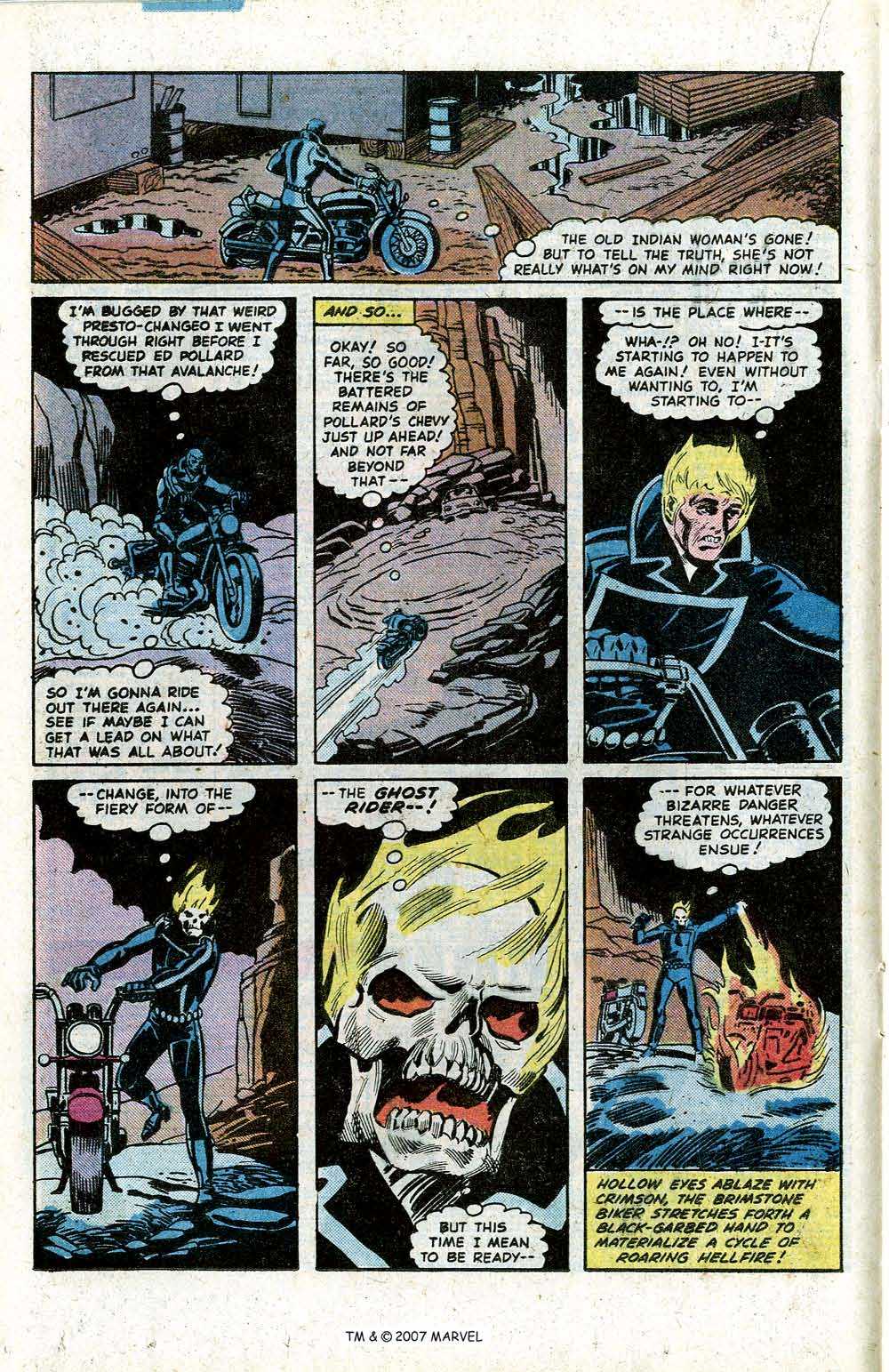 Read online Ghost Rider (1973) comic -  Issue #49 - 16