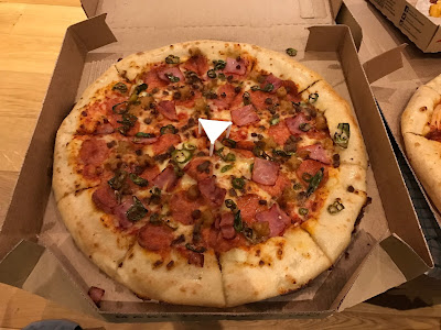 Pizza Hut Meat Feast with Chillis Pizza Hut Meat Feast with Chillis