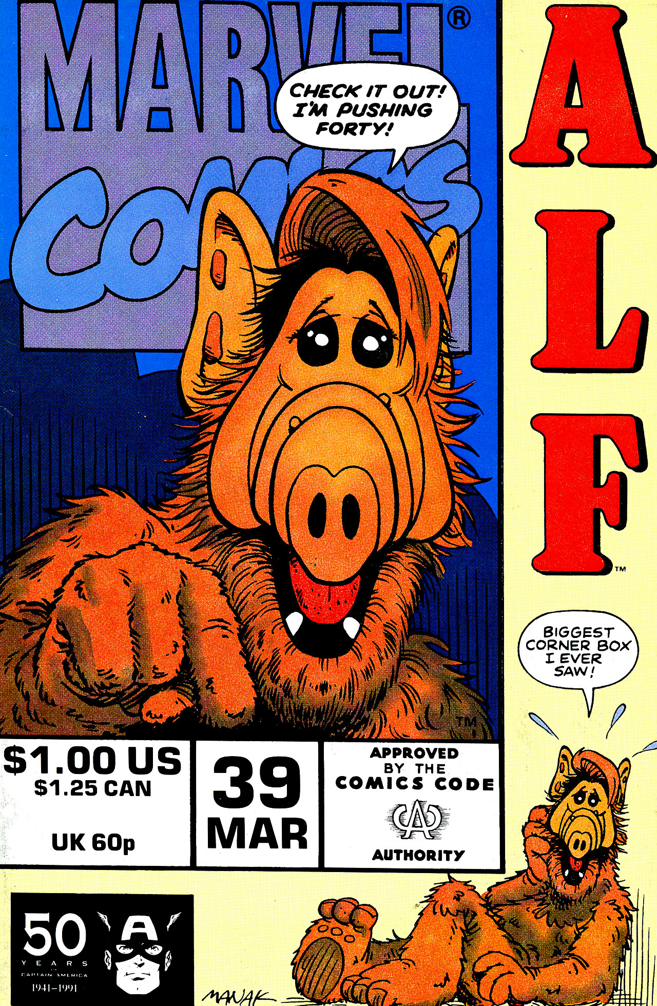 Read online ALF comic -  Issue #39 - 1